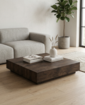 York Soffbord 80 x 80 Mocka