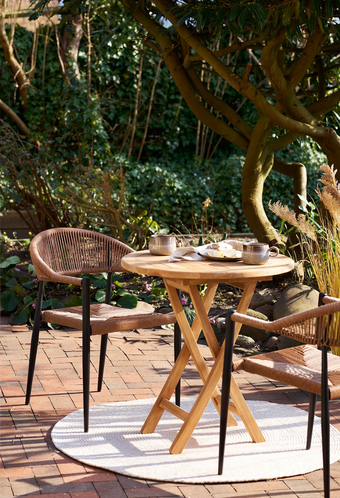 Canari Utestol – Natur / Svart