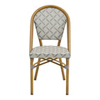 Lauria Utestol – Vit / Grå