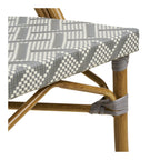 Lauria Utestol – Vit / Grå