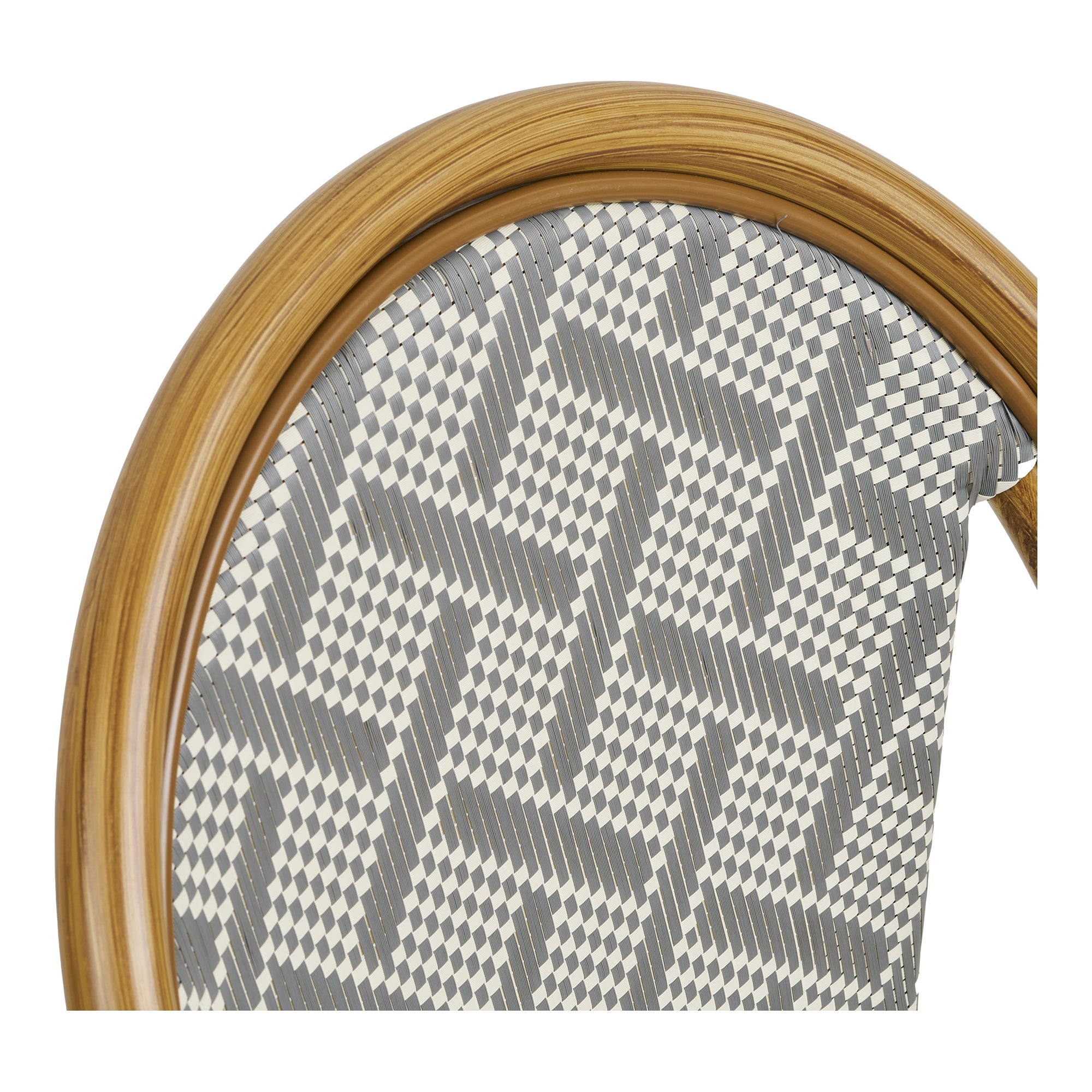 Lauria Utestol – Vit / Grå