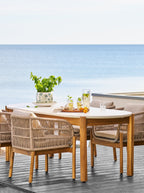 Terracina Stol – Brun / Beige