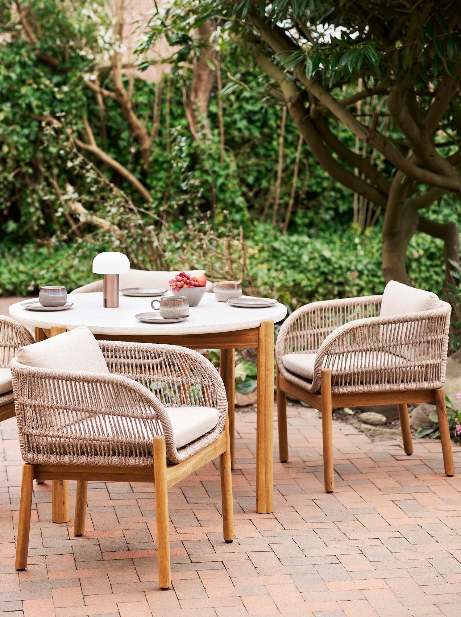 Terracina Stol – Brun / Beige