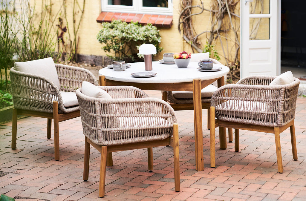 Terracina Stol – Brun / Beige