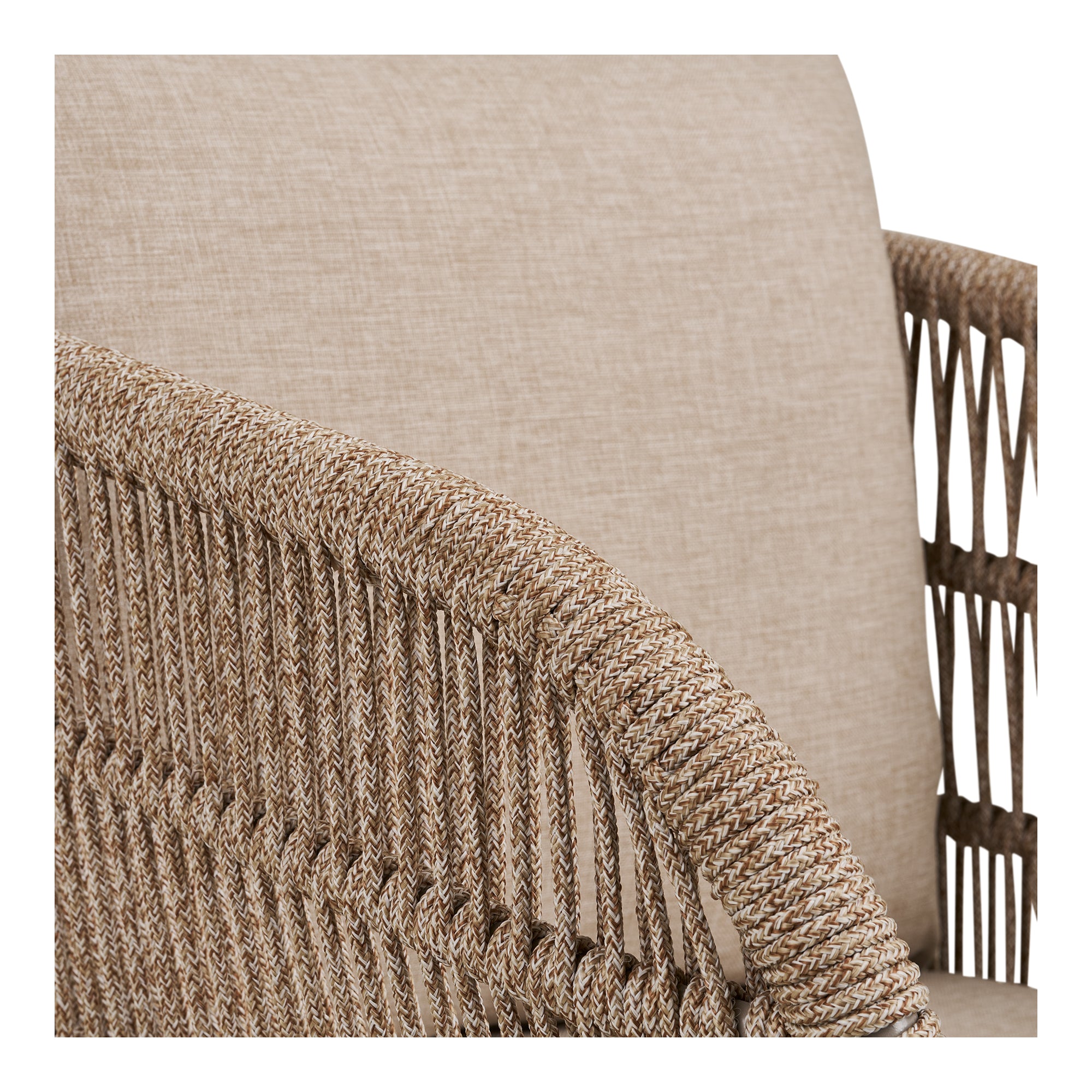 Terracina Stol – Brun / Beige