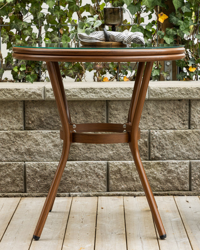 Loures Cafebord ⌀70 Brun