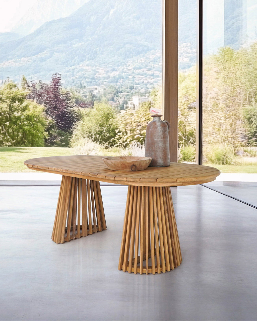 Berja Matbord – Teak Natur
