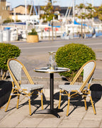 Bistro Cafebord – Vit / Svart