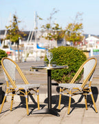 Bistro Cafebord – Vit / Svart