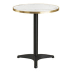 Bistro Cafebord – Vit / Svart