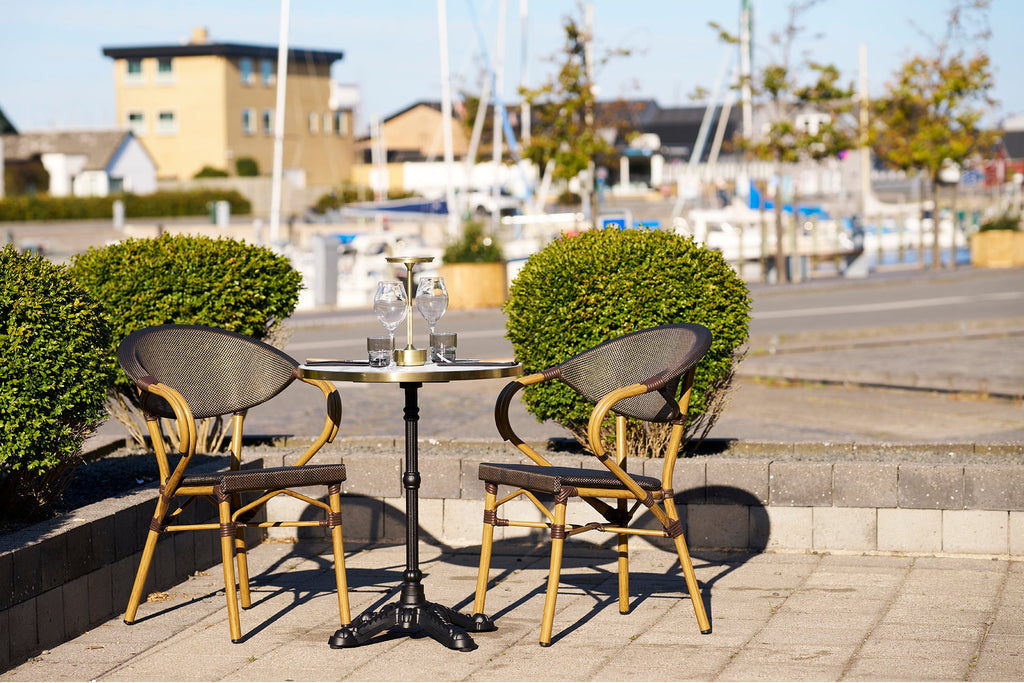 Bistrobord – Vit / Svart