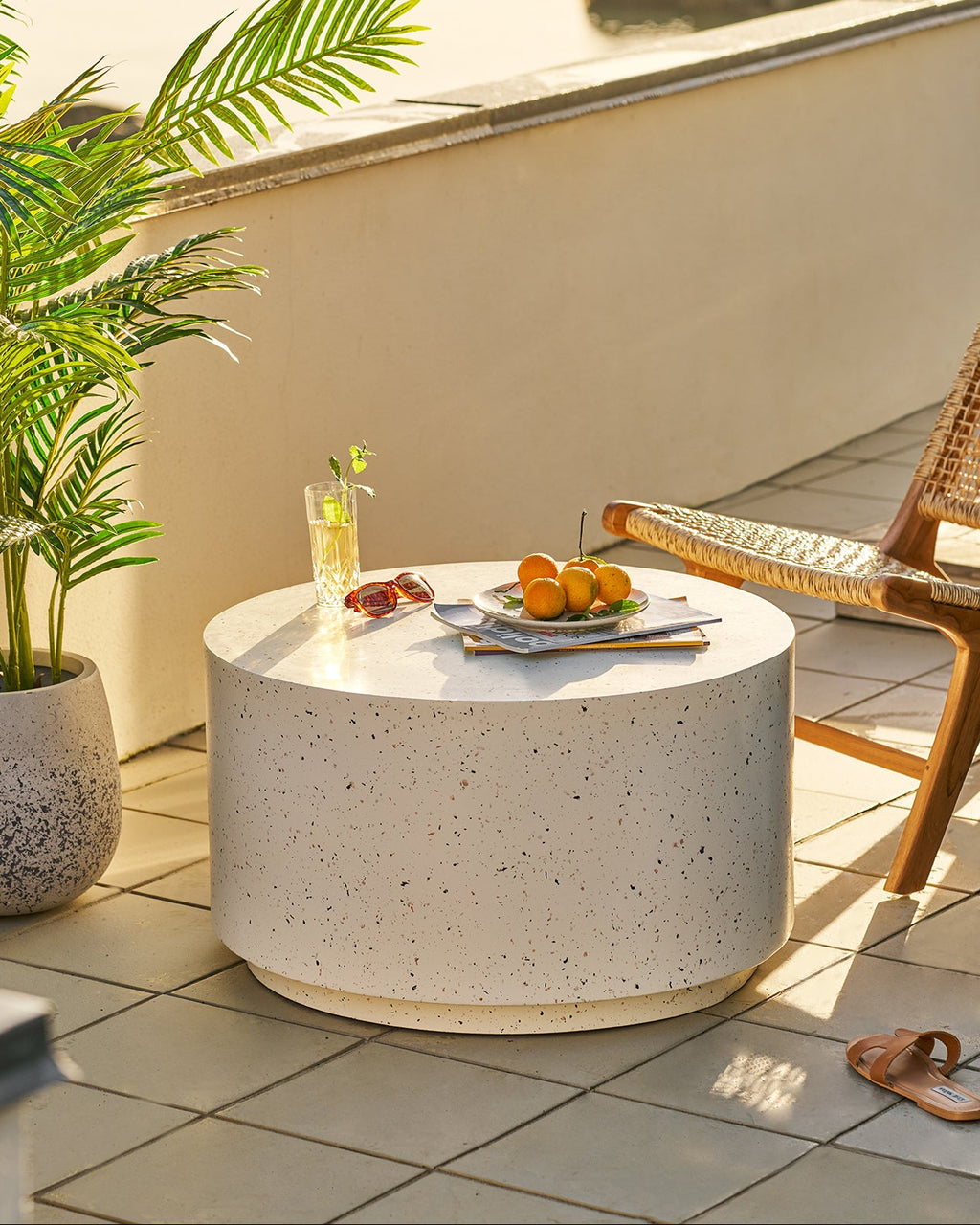 Bonn Soffbord – Terrazzo Look