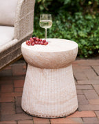 Bonn Sidobord – Natur Räfflad