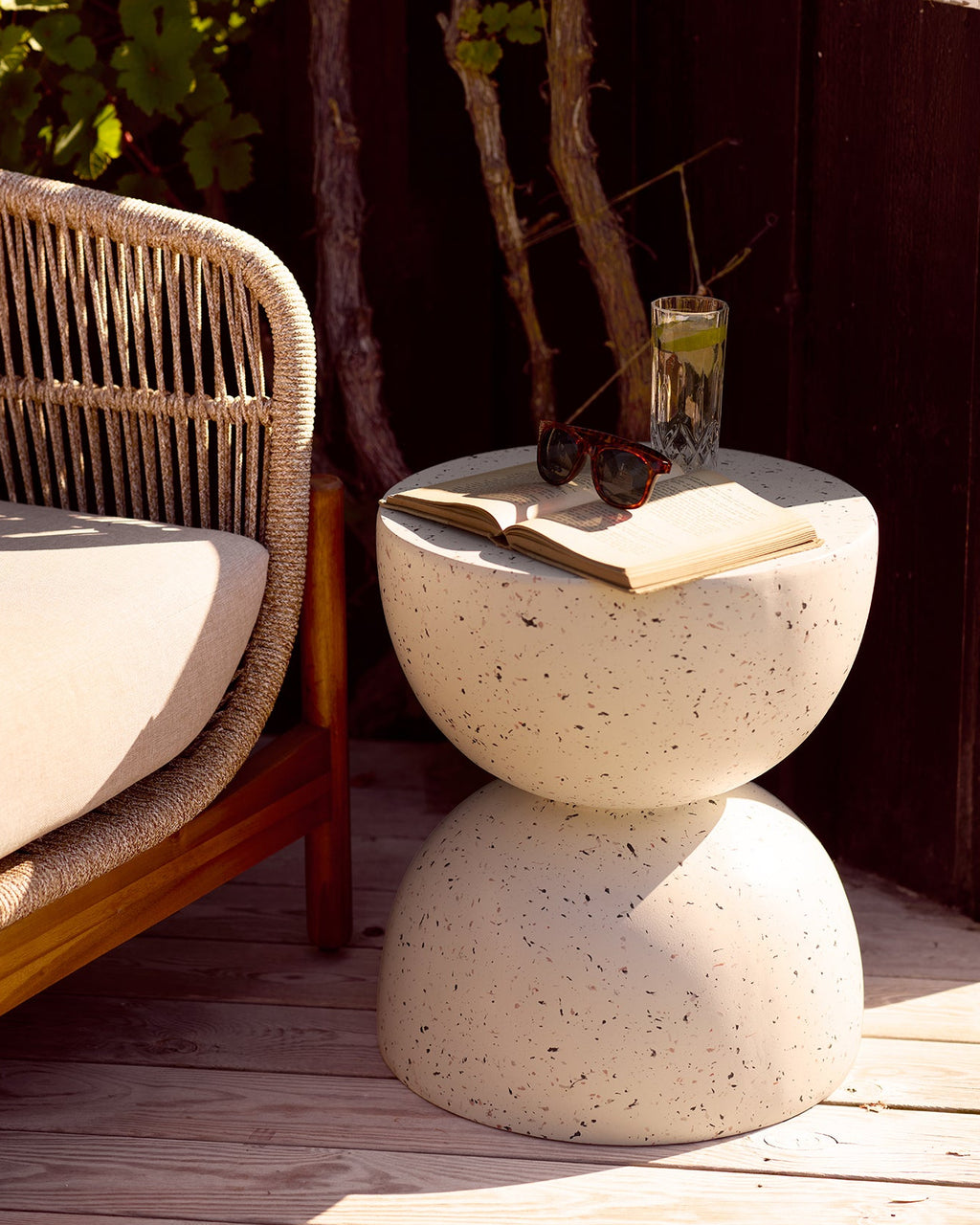 Bonita Sidobord – Terrazzo Look