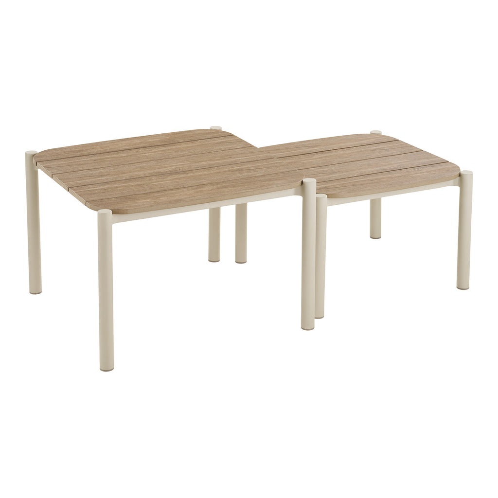 Abela Lounge Set – Sand / Natur