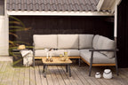 Comillas Hörn-loungegrupp – Gråbeige