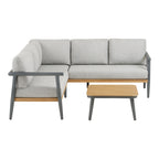 Comillas Hörn-loungegrupp – Gråbeige