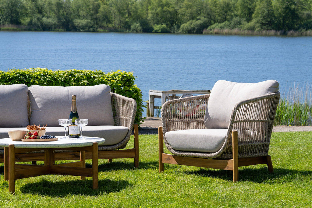 Terracina Loungegrupp – Brun / Beige