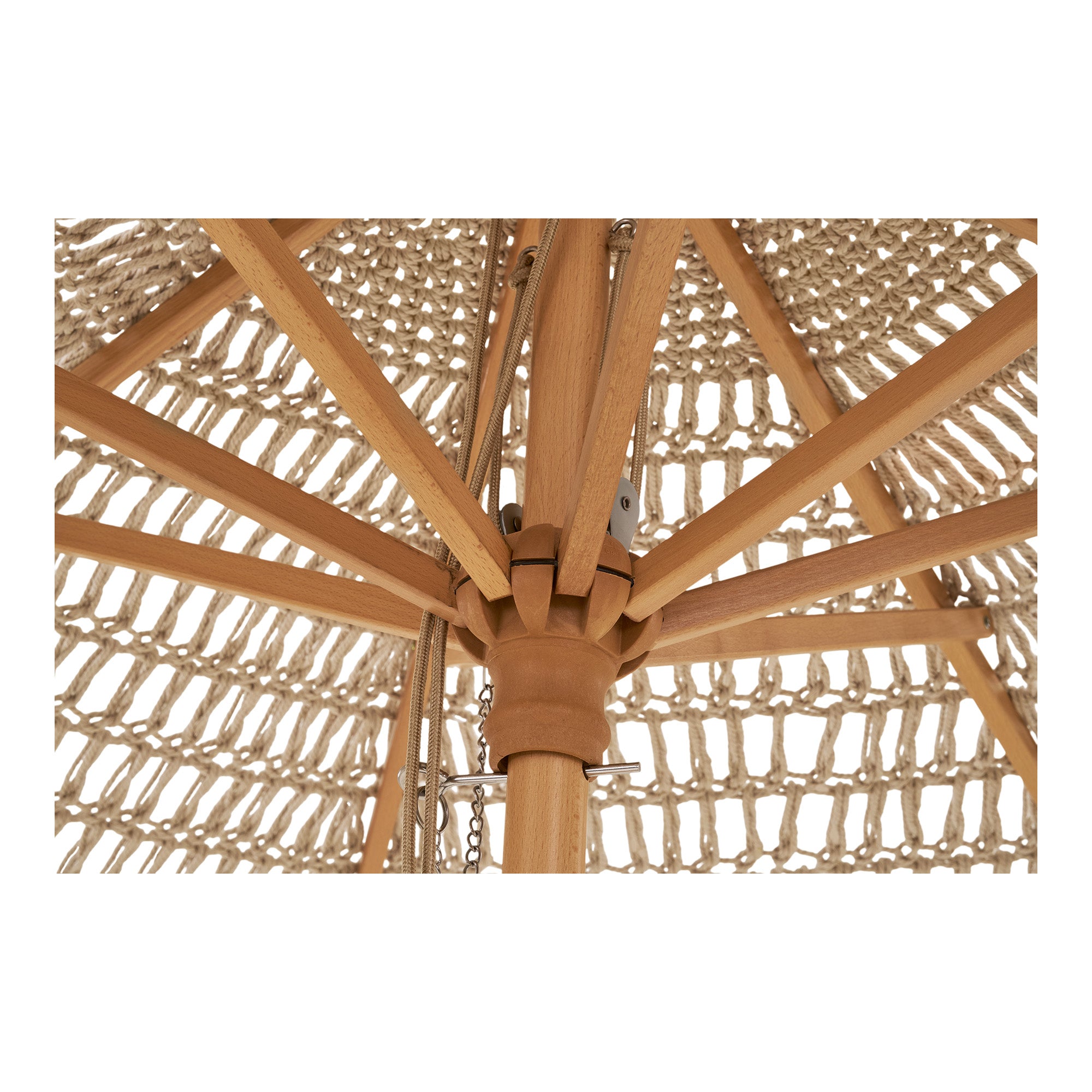 Martos Stickat Parasoll – Beige