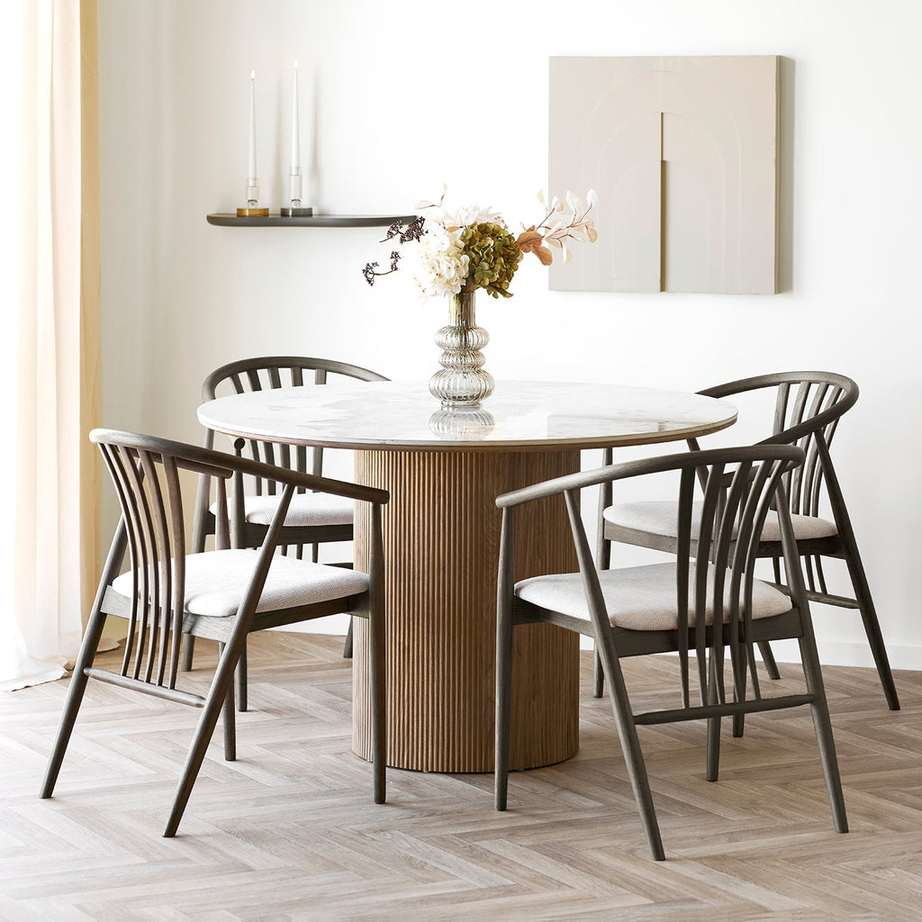 Athens & Agustin Matgrupp – Vit / Mörkbrun / Rökt