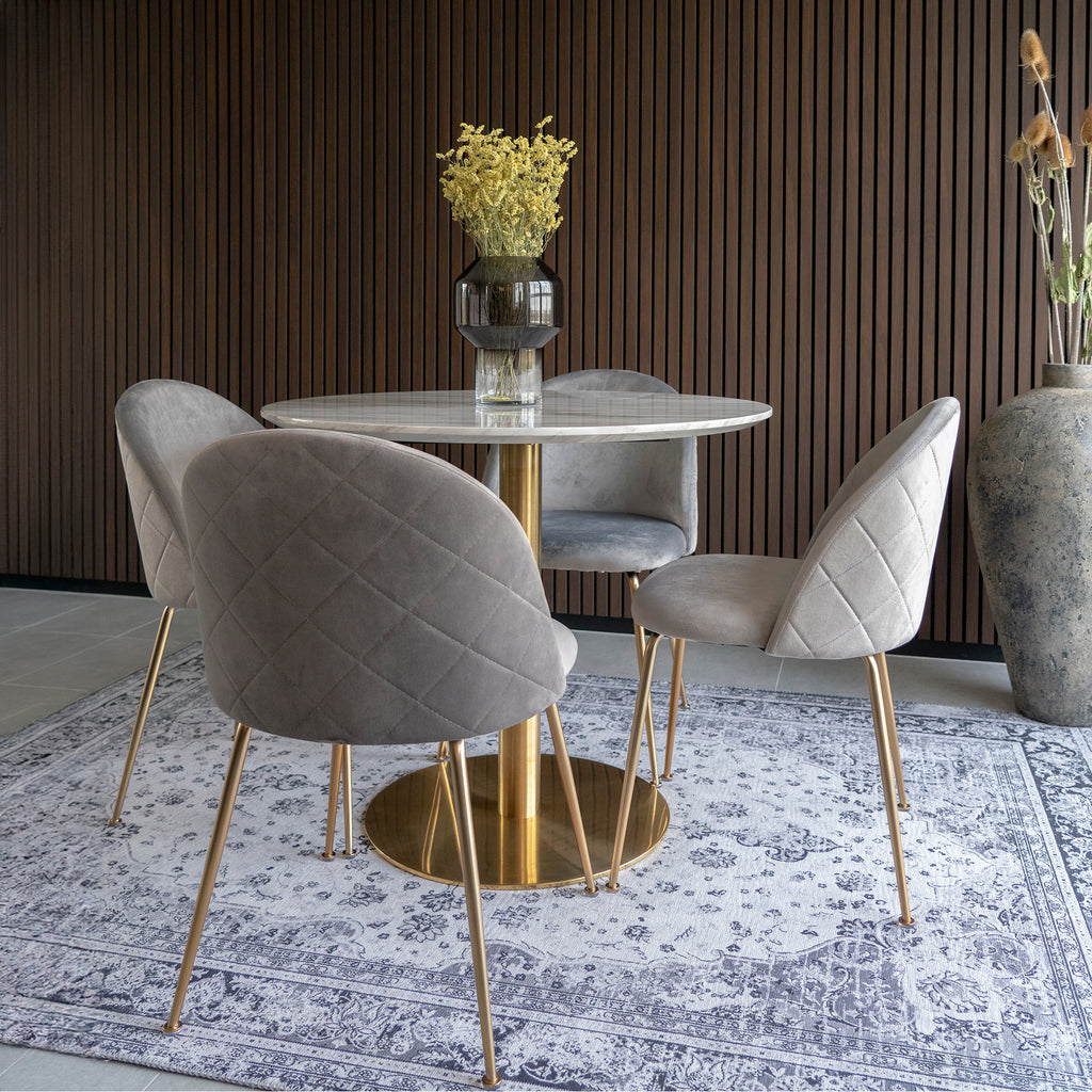 Bolzano & Geneve Matgrupp – Vit / Grå