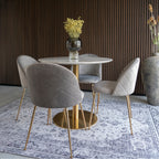 Bolzano & Geneve Matgrupp – Vit / Grå