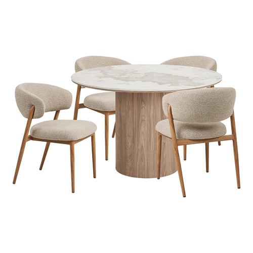 Athens & Cavi Matgrupp – Vit / Brun