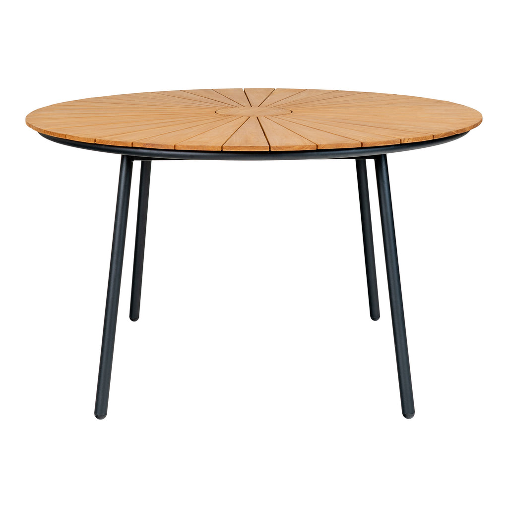Cleveland Matbord – Natur Teak / Svart