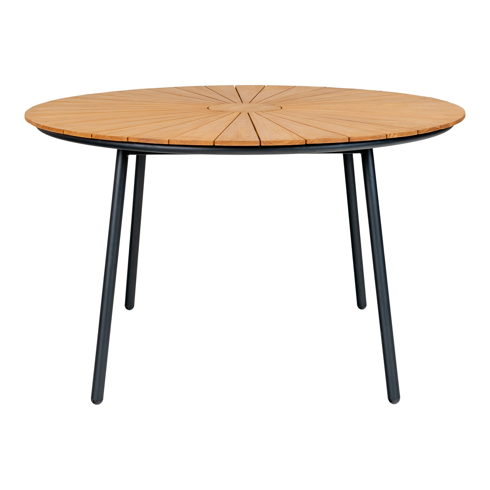 Cleveland Matbord – Natur Teak / Svart