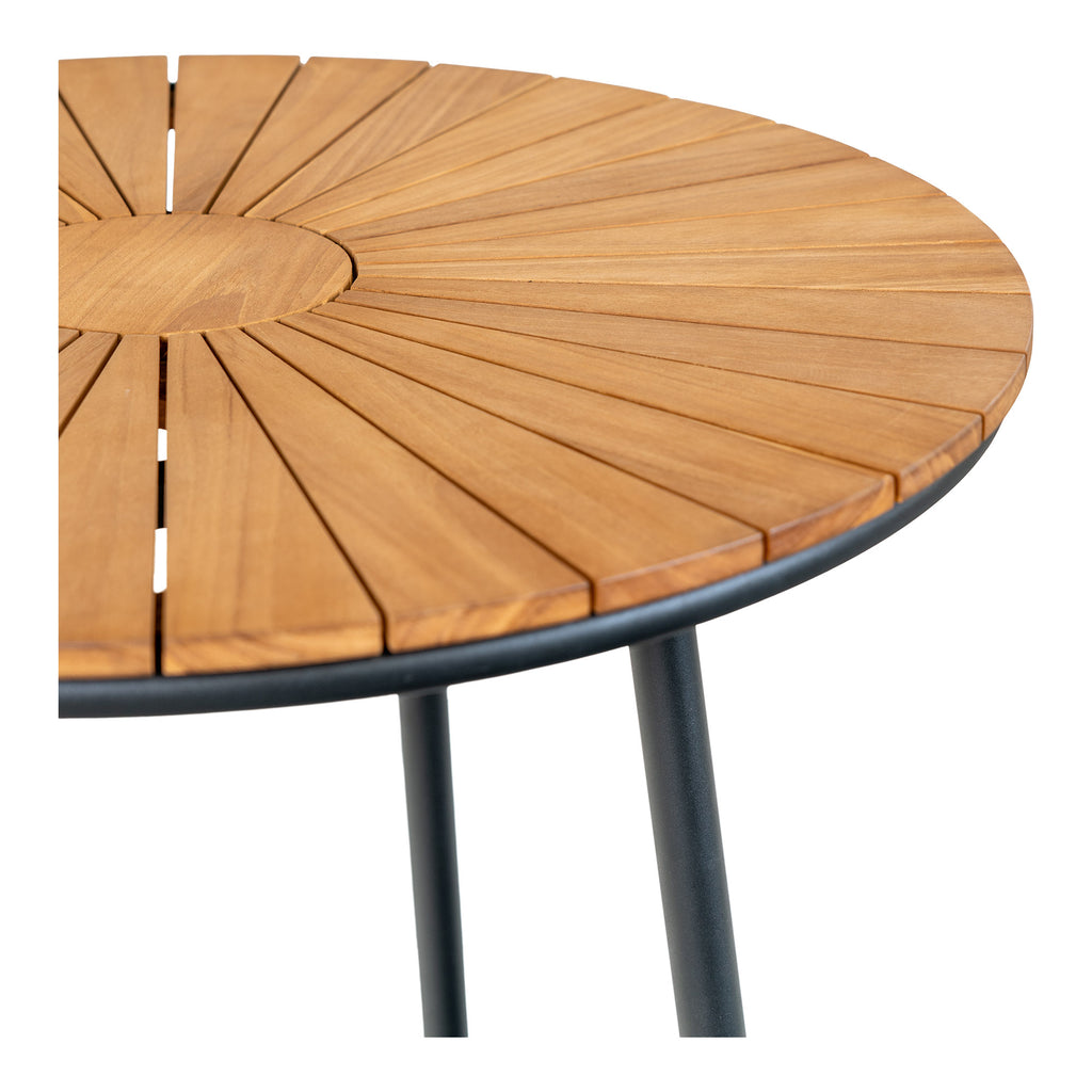 Cleveland Matbord – Natur Teak / Svart