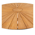 Cleveland Matbord – Natur Teak / Svart