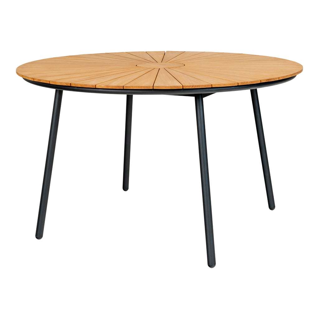 Cleveland Matbord – Natur Teak / Svart