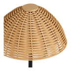 Wigan LED Bordslampa – Natur / Svart