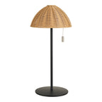 Wigan LED Bordslampa – Natur / Svart