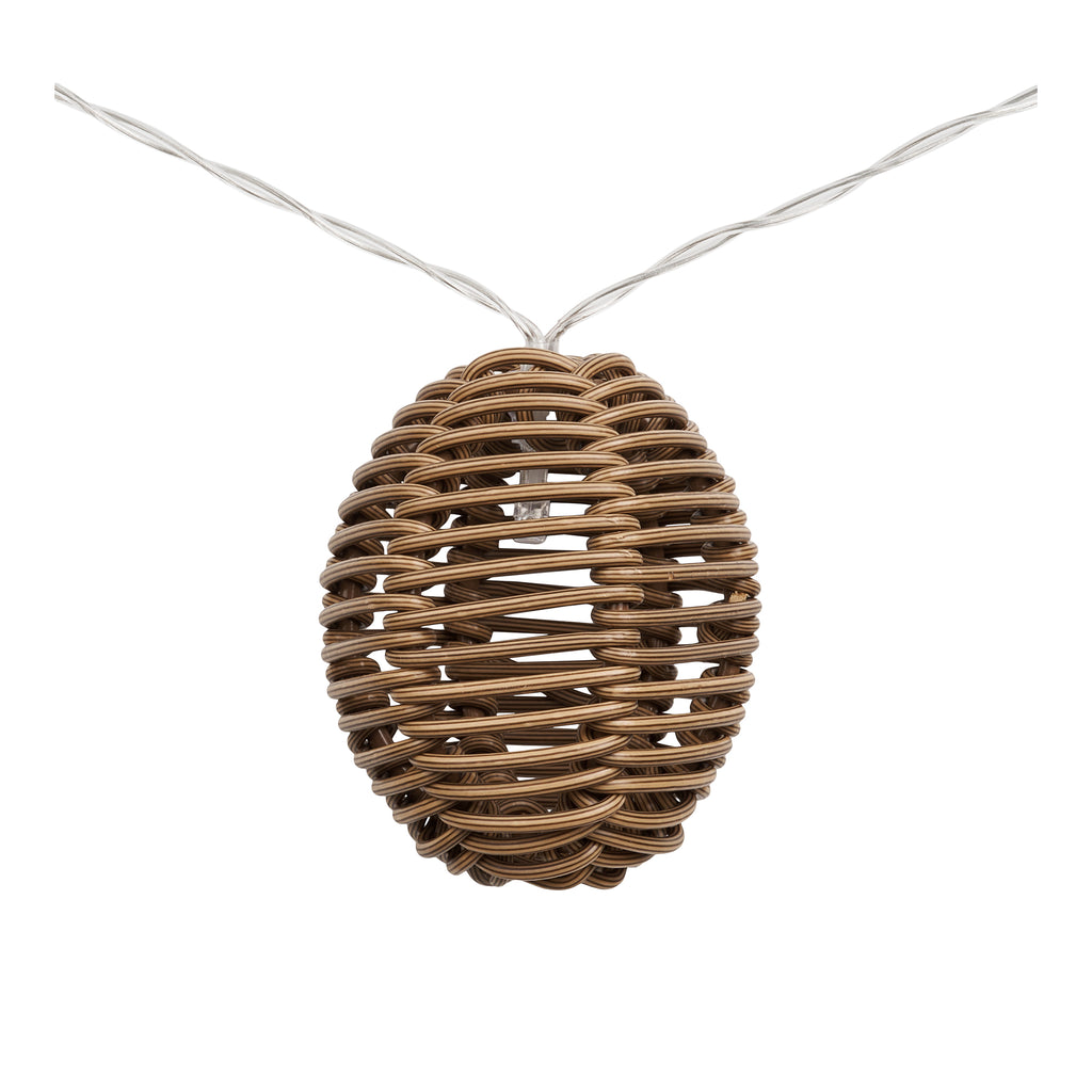 Carlisle LED Ljusslinga – Natur / Svart