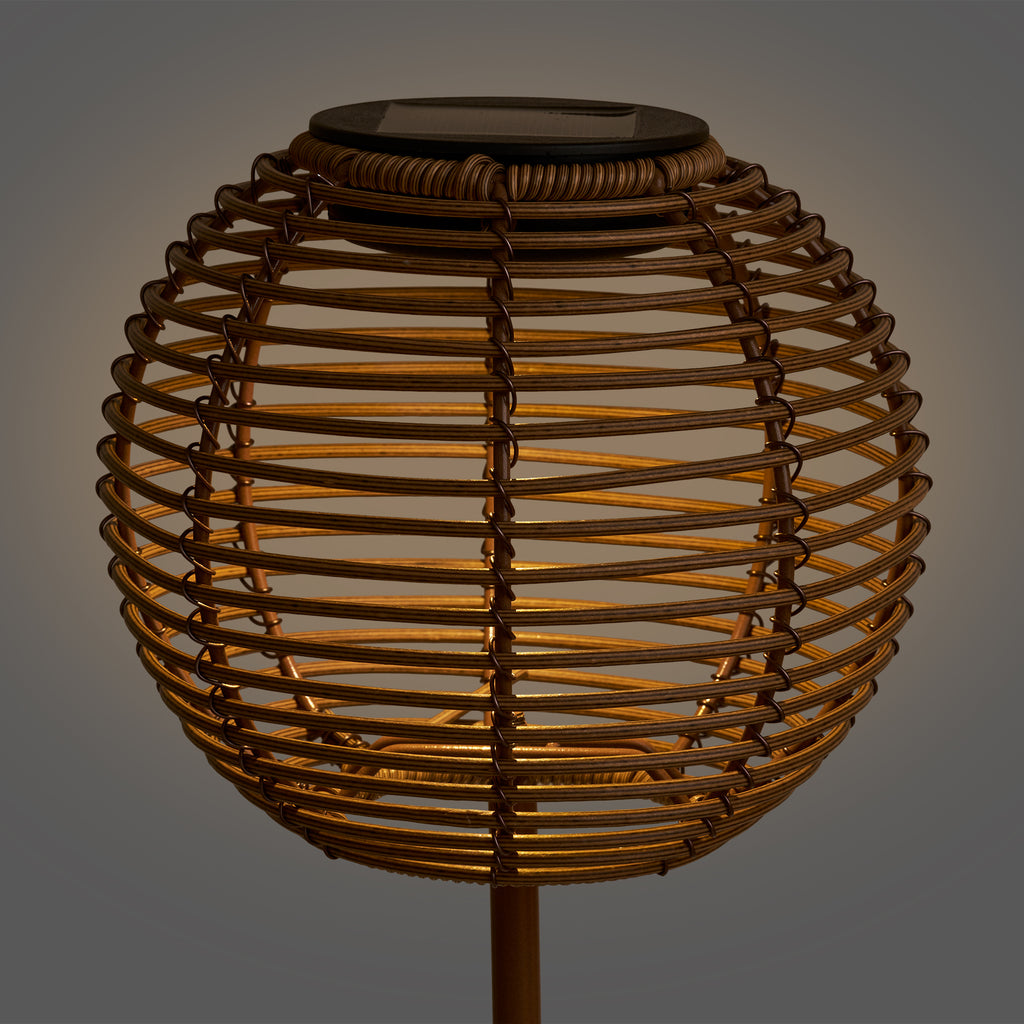 Carlisle Lampa med solpanel – Natur