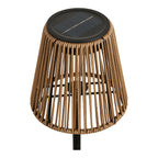 Salford Lampa med solpanel – Brun / Svart