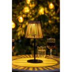 Salford Lampa med solpanel – Brun / Svart
