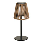Salford Lampa med solpanel – Brun / Svart