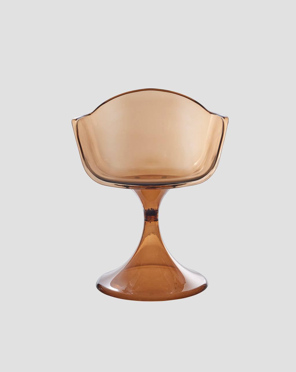 Gloss Stol – Brun (Set om 4)