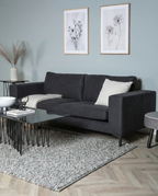 Bolero 3-sits soffa Svart