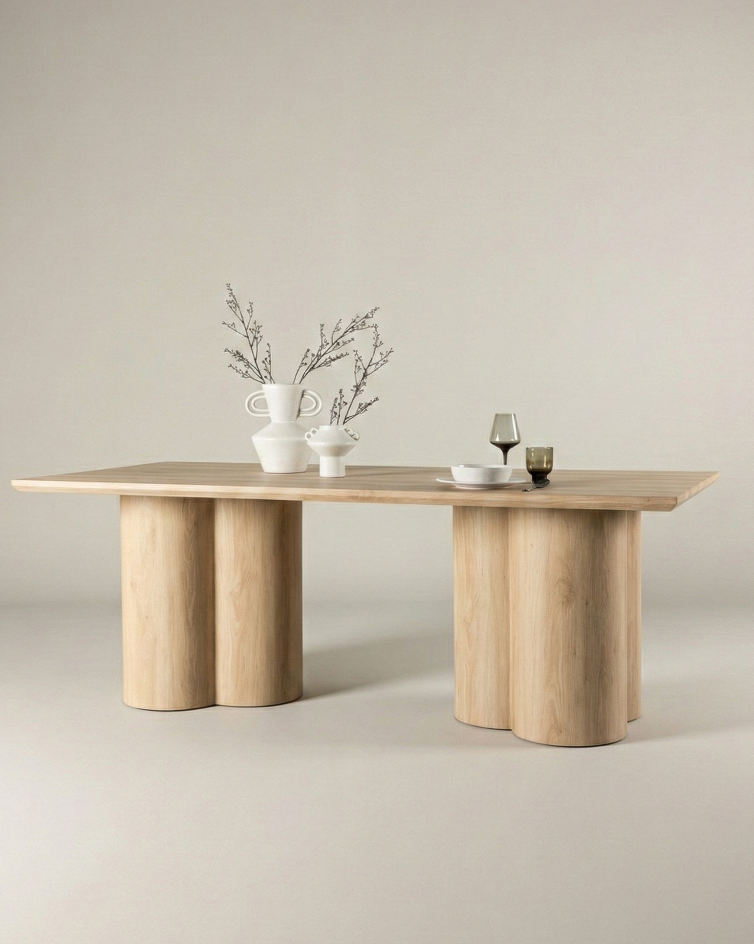 Olivia Rektangulära Matbord 210 x 100 Natur