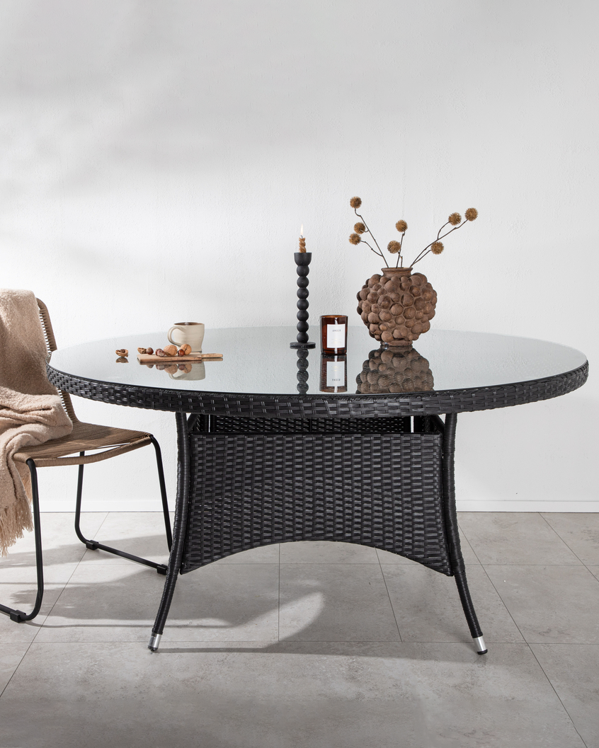 Volta Runt Matbord ⌀150 Svart
