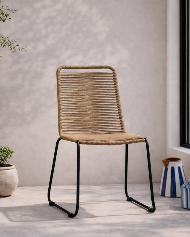 2-pack Lindos Matstolar Brun