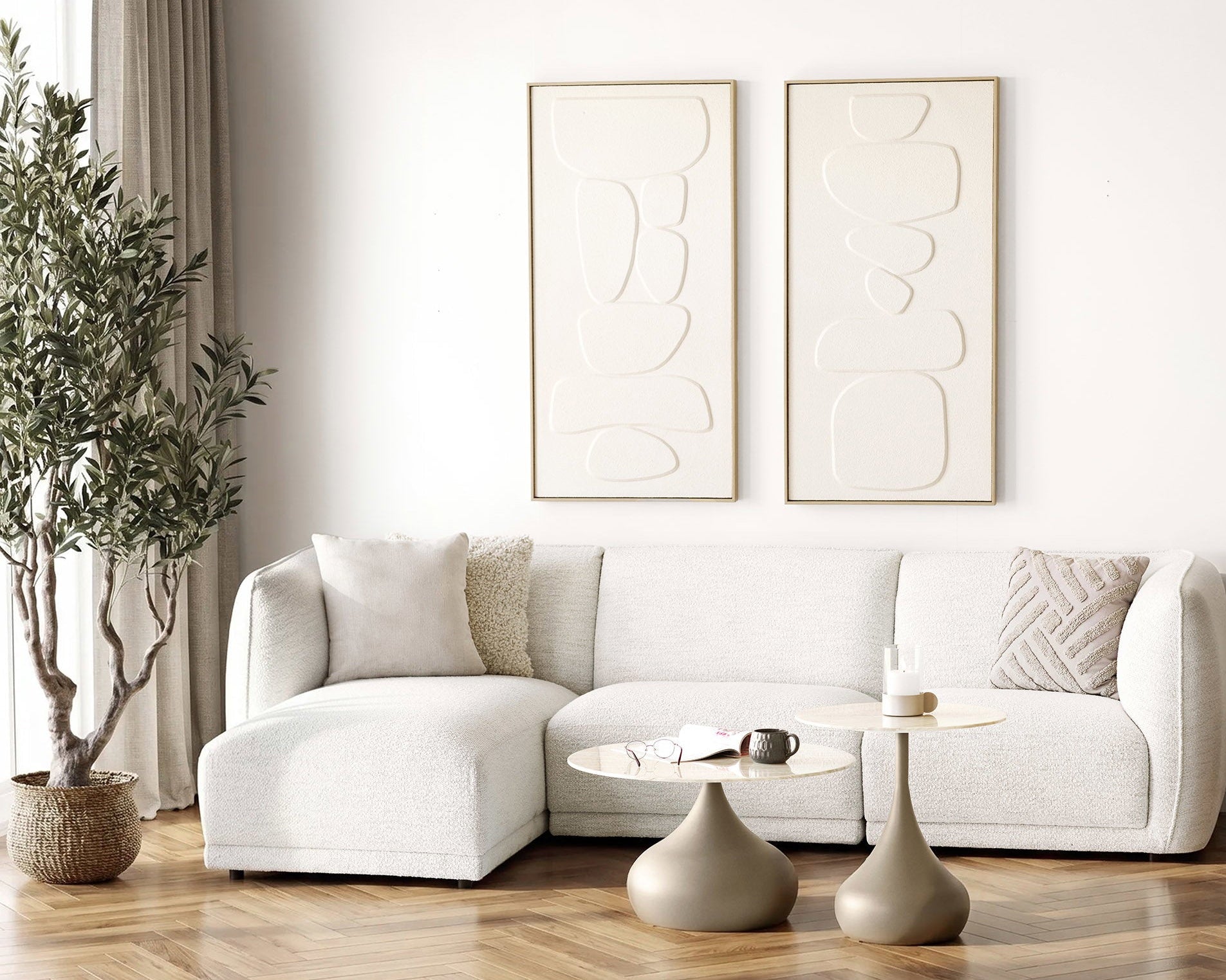 Olivträd – 220cm x 110cm
