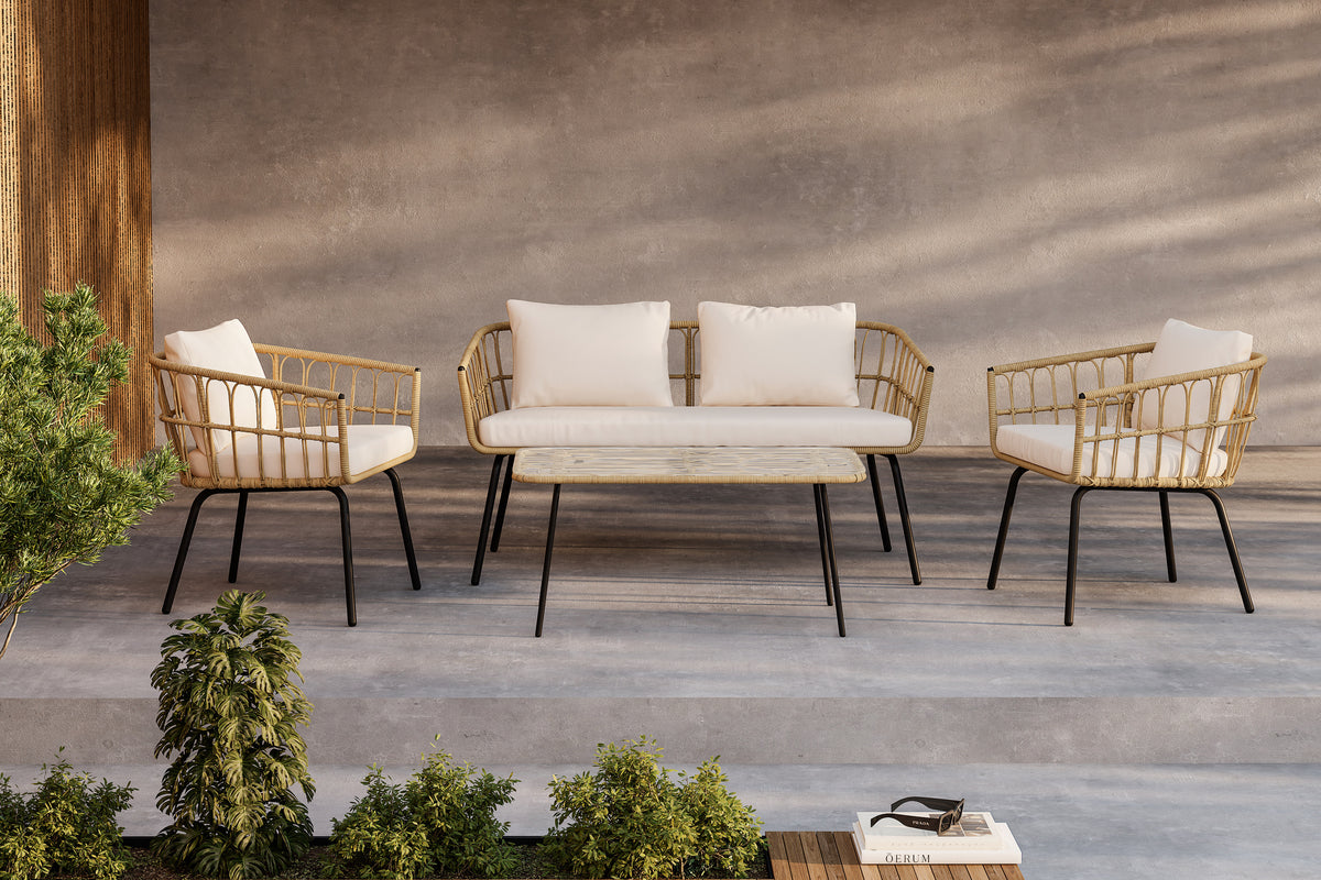 Ortigia Lounge Set Natur