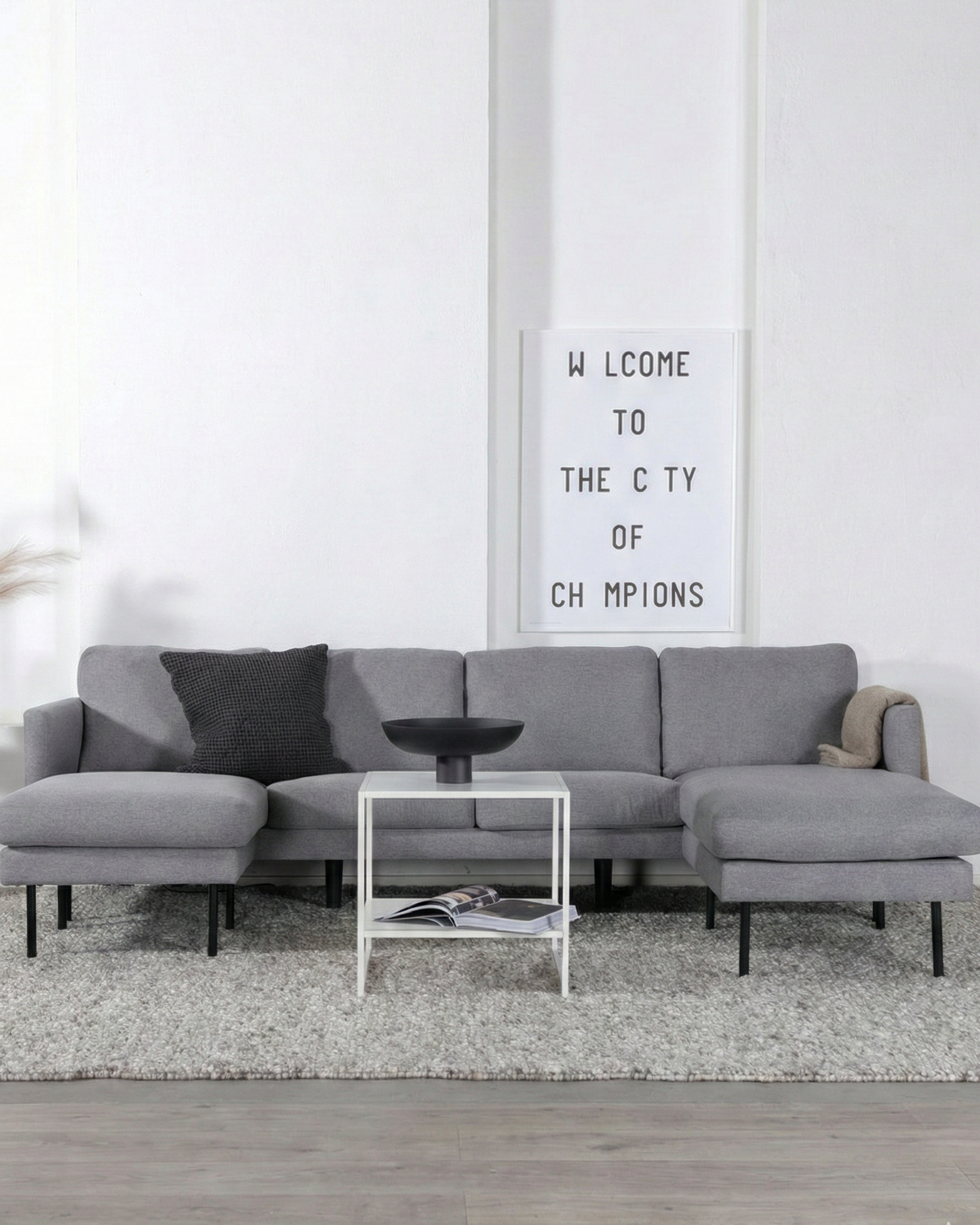 Zoom Divansoffa Grå