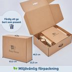BusyHus VIT PASTELL – Aktivitetshus för barn