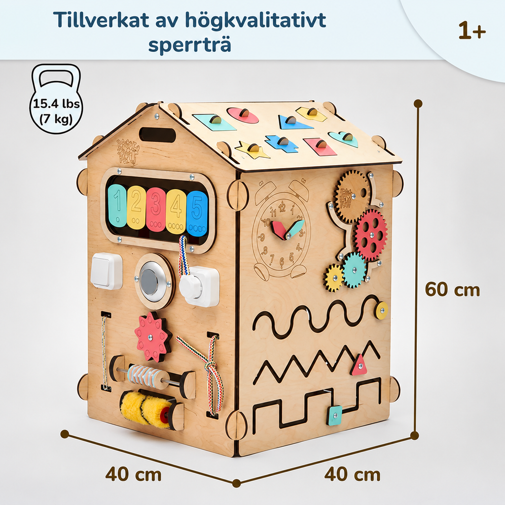 Aktivitetshus NATURA – Sensoriskt lekhus för barn