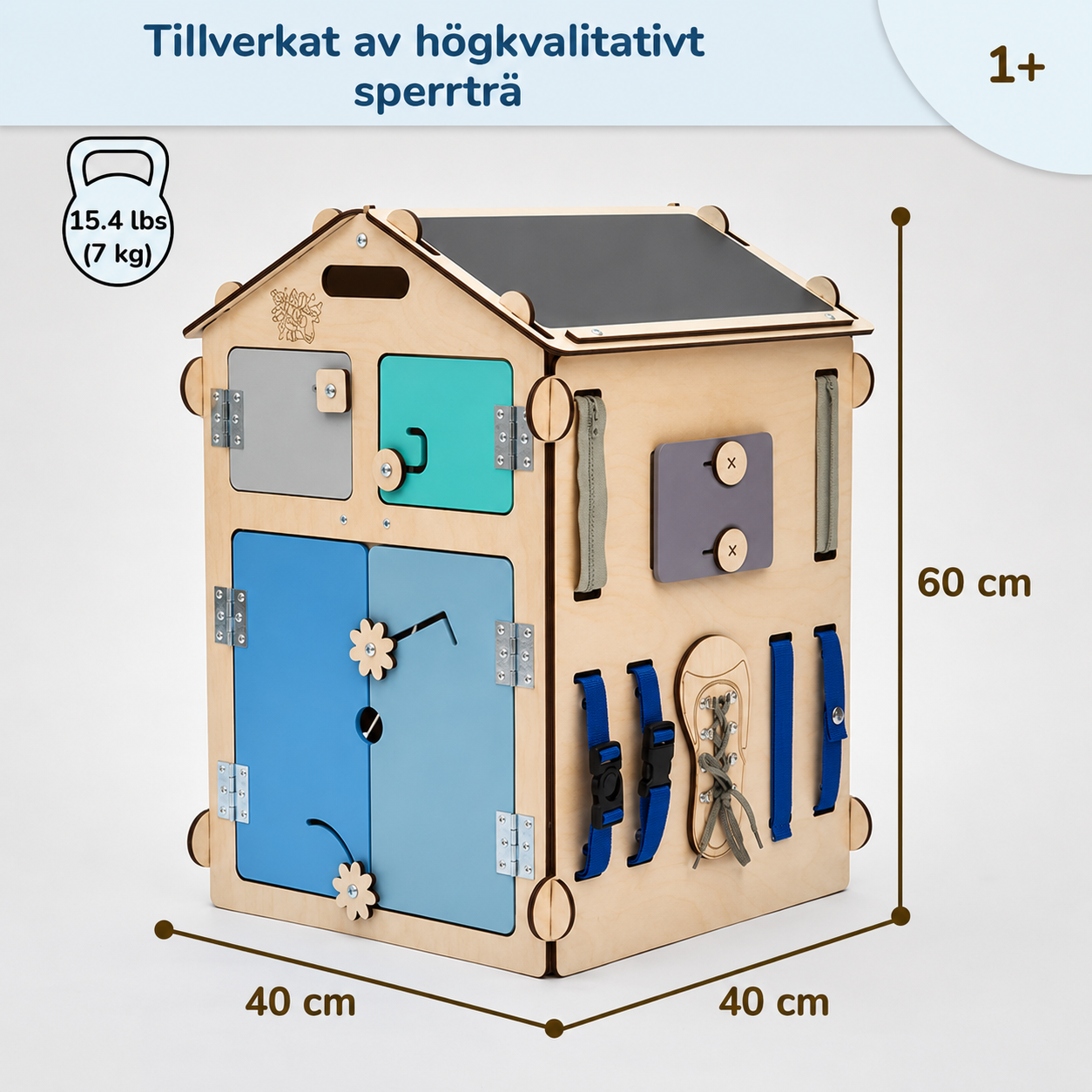 Aktivitetshus MINT – Sensoriskt lekhus för barn